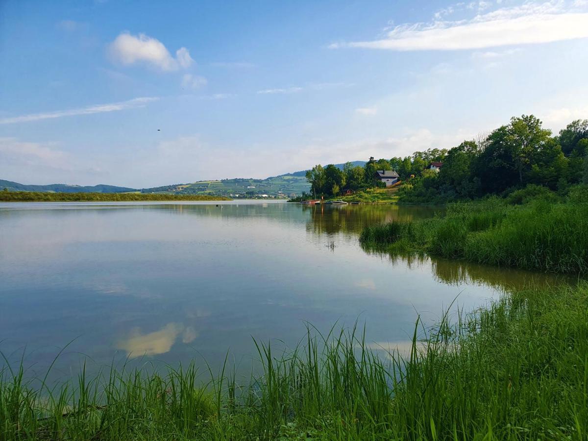 Dom Nad Jeziorem Roznowskim Tegoborze Esterno foto