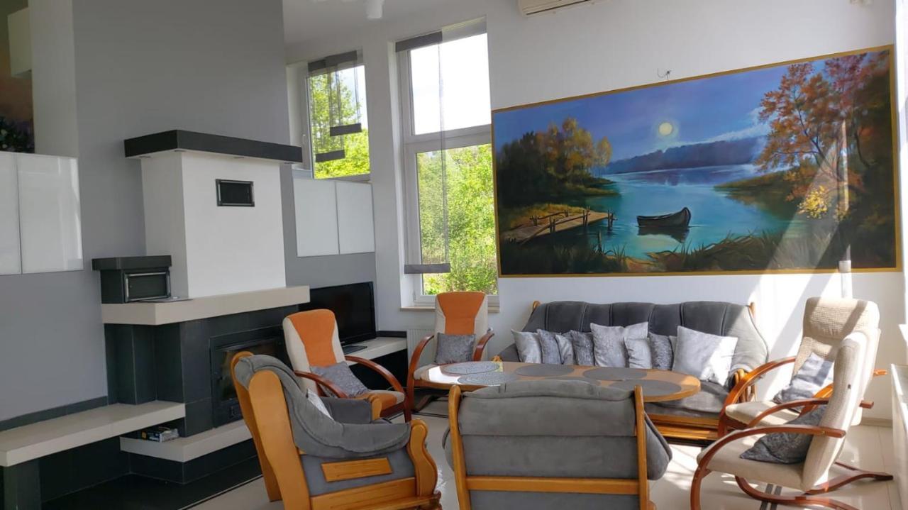Dom Nad Jeziorem Roznowskim Tegoborze Esterno foto